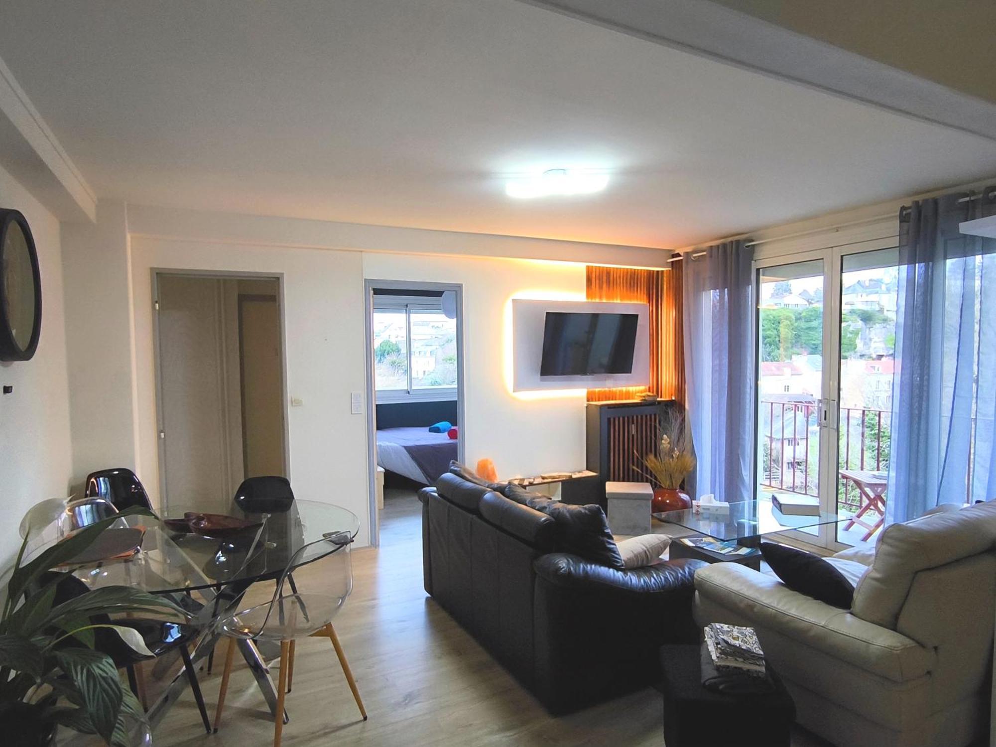 Apartmán Chez Jean-Claude, Vue Panoramique Au Reveil Poitiers Exteriér fotografie