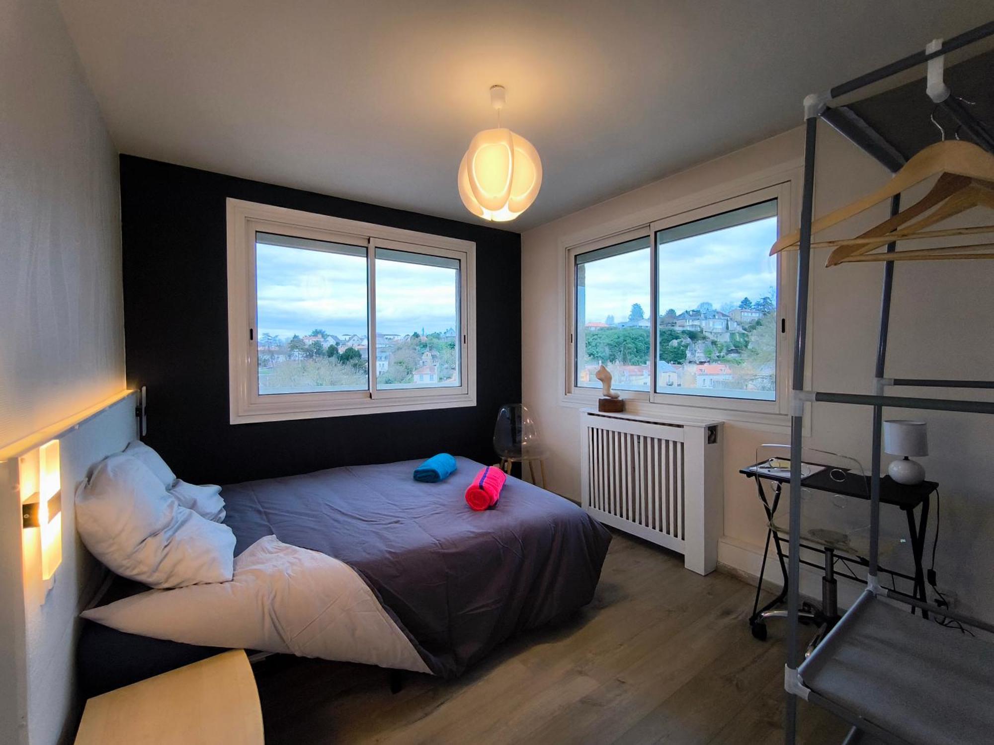 Apartmán Chez Jean-Claude, Vue Panoramique Au Reveil Poitiers Exteriér fotografie